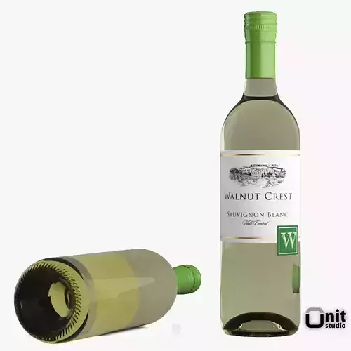 Sauvignon Blanc White Wine Bottle