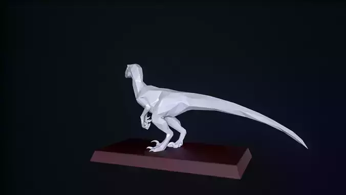 Velociraptor 3D print 3D print model