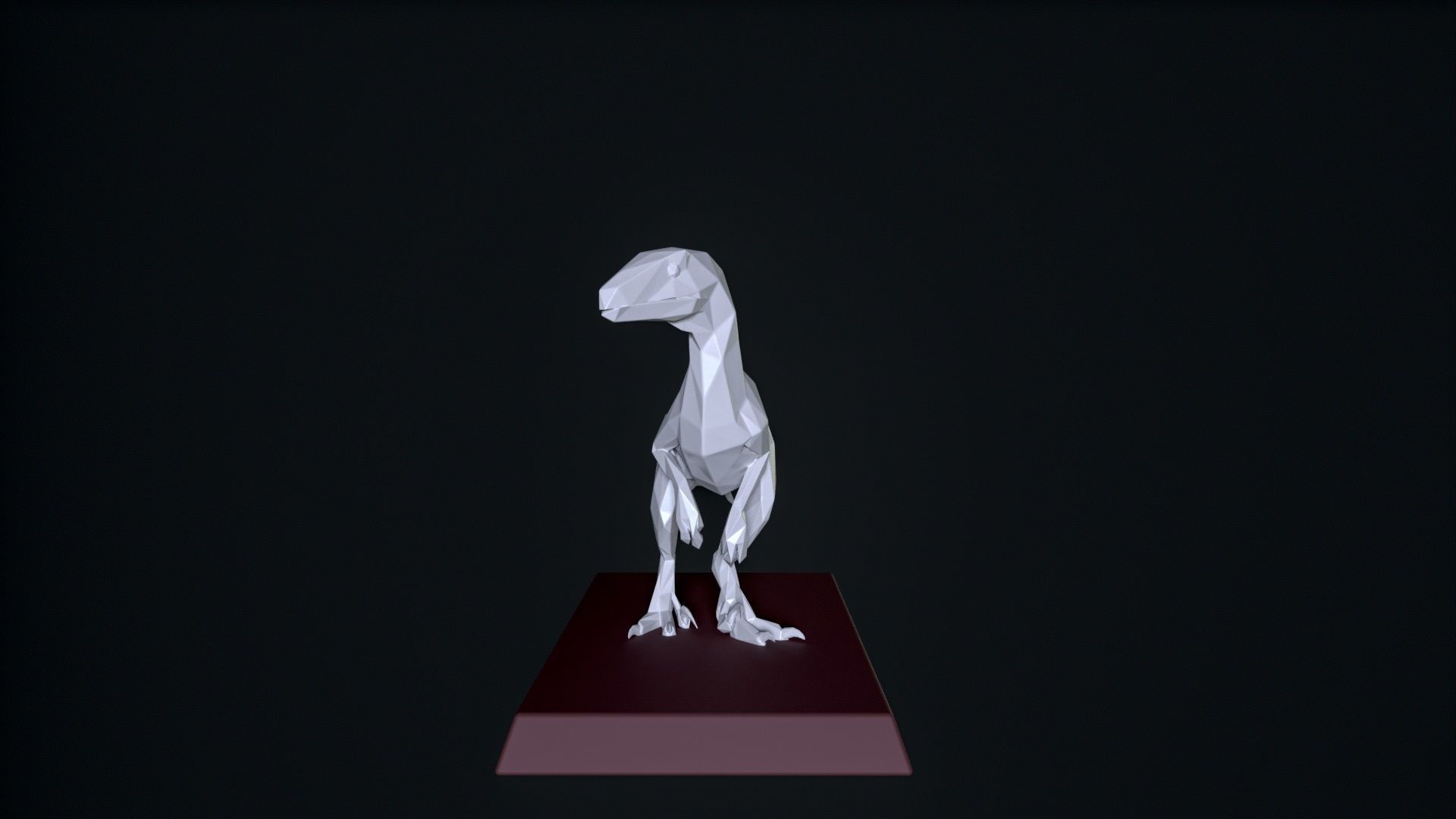 Velociraptor 3D print 3D print model_5