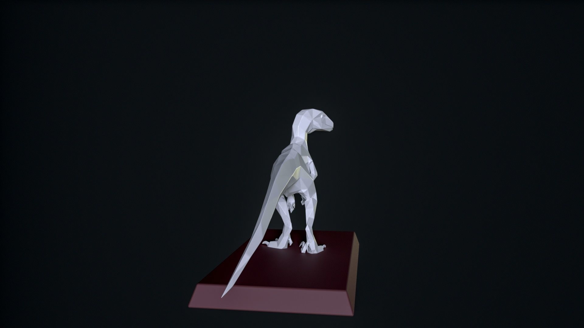 Velociraptor 3D print 3D print model_2