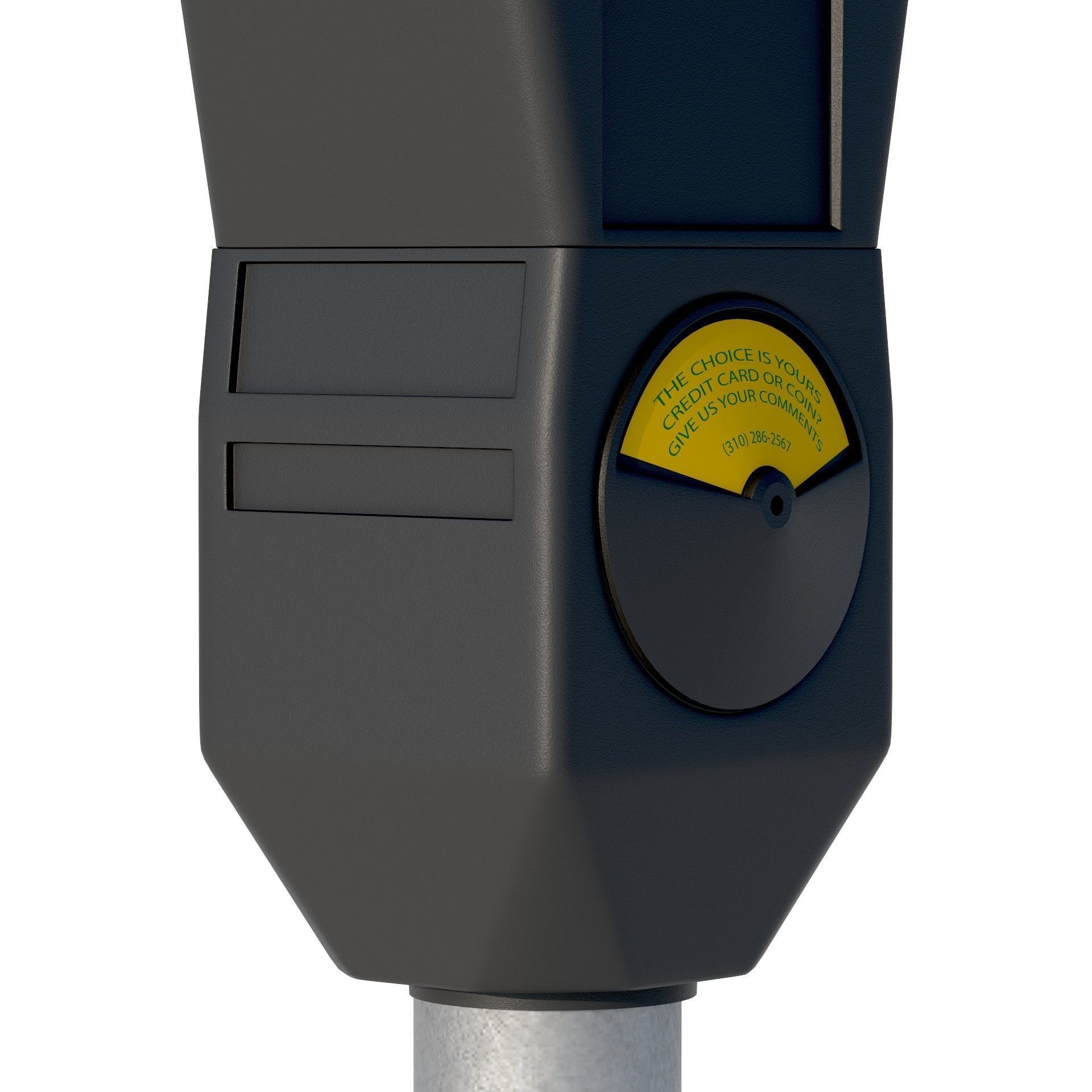 LA Parking Terminal Low-poly 3D model_8