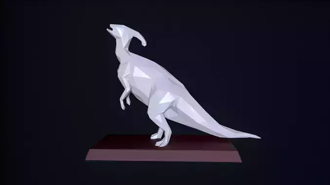 Parasaurolophus 3D print 3D print model