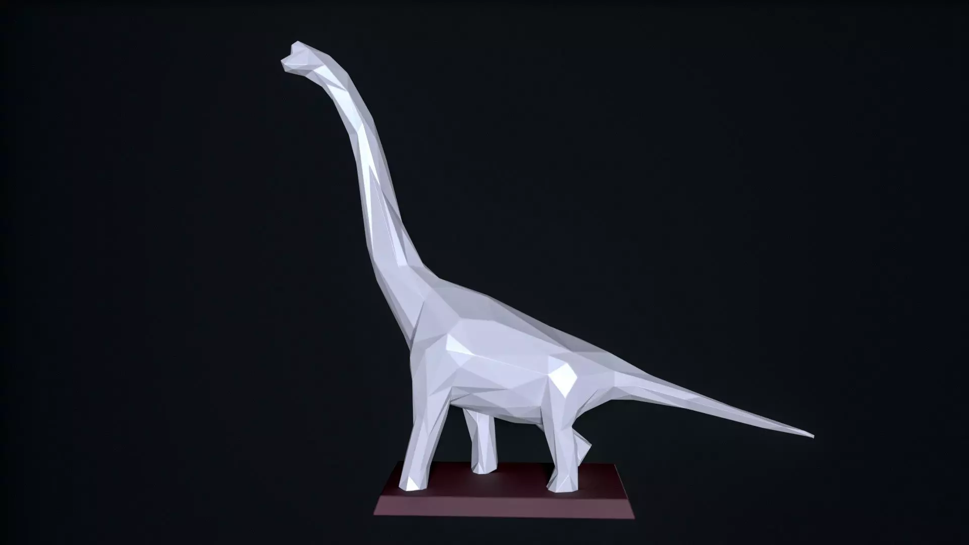 Brachiosaurus 3D Print 3D print model_0
