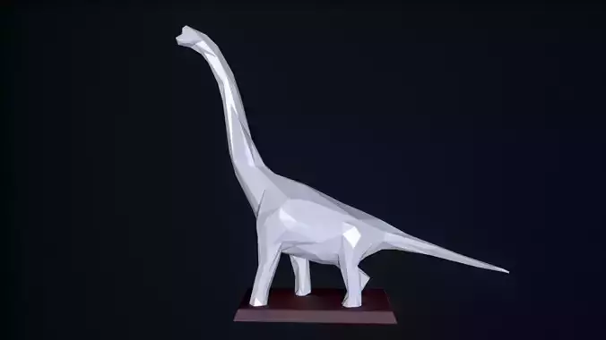 Brachiosaurus 3D Print 3D print model