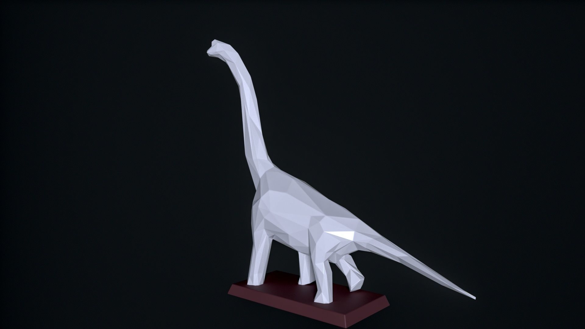Brachiosaurus 3D Print 3D print model_2