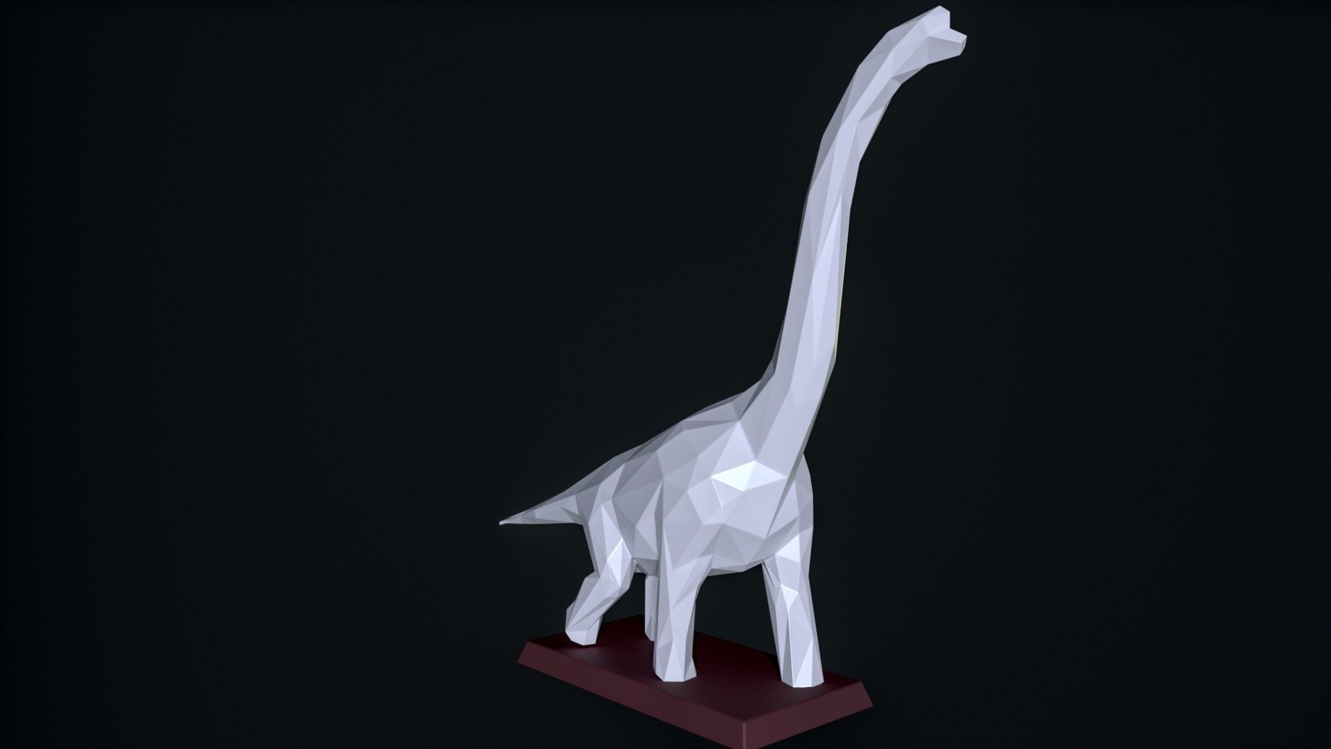 Brachiosaurus 3D Print 3D print model_4