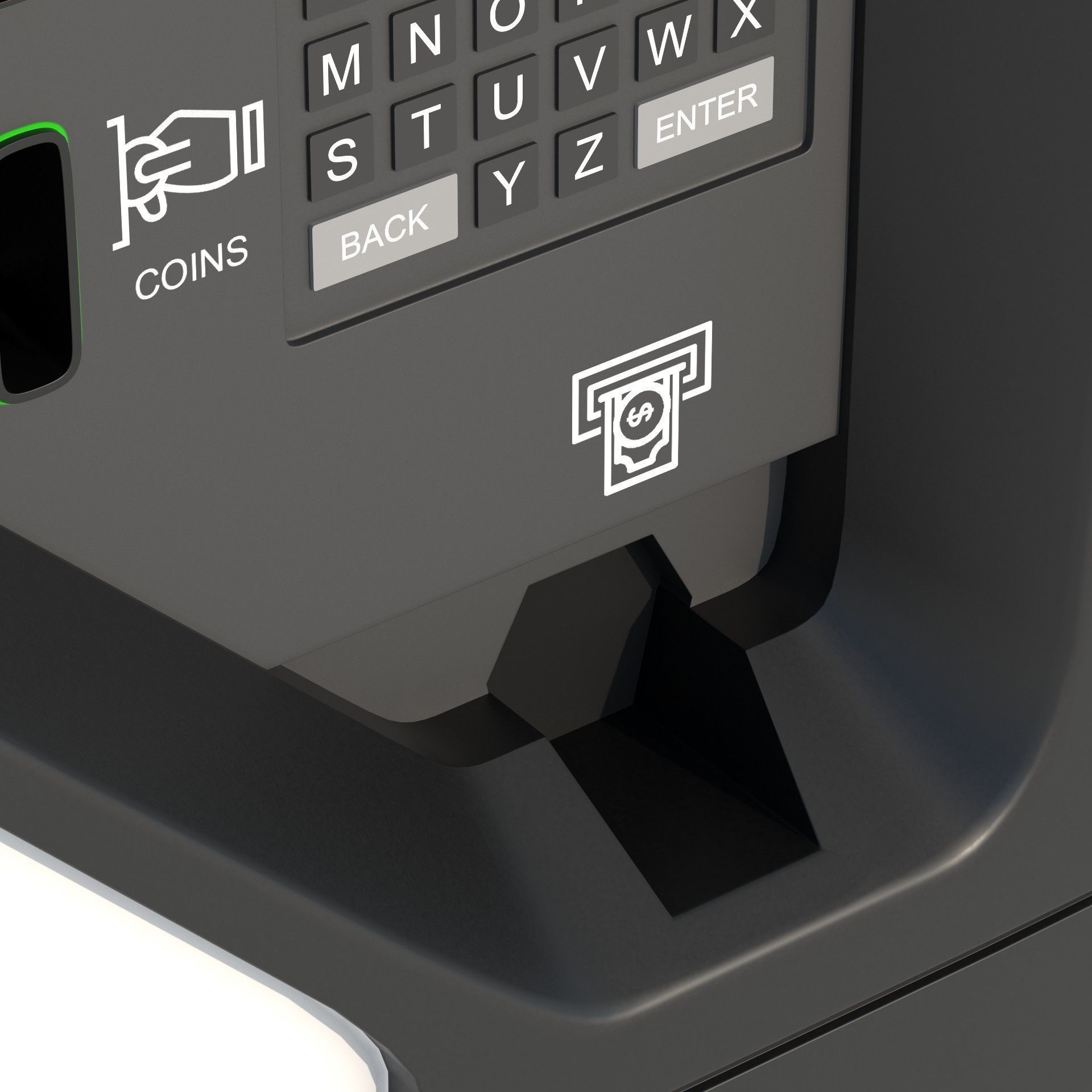 Sietle Parking Terminal Low-poly 3D model_18