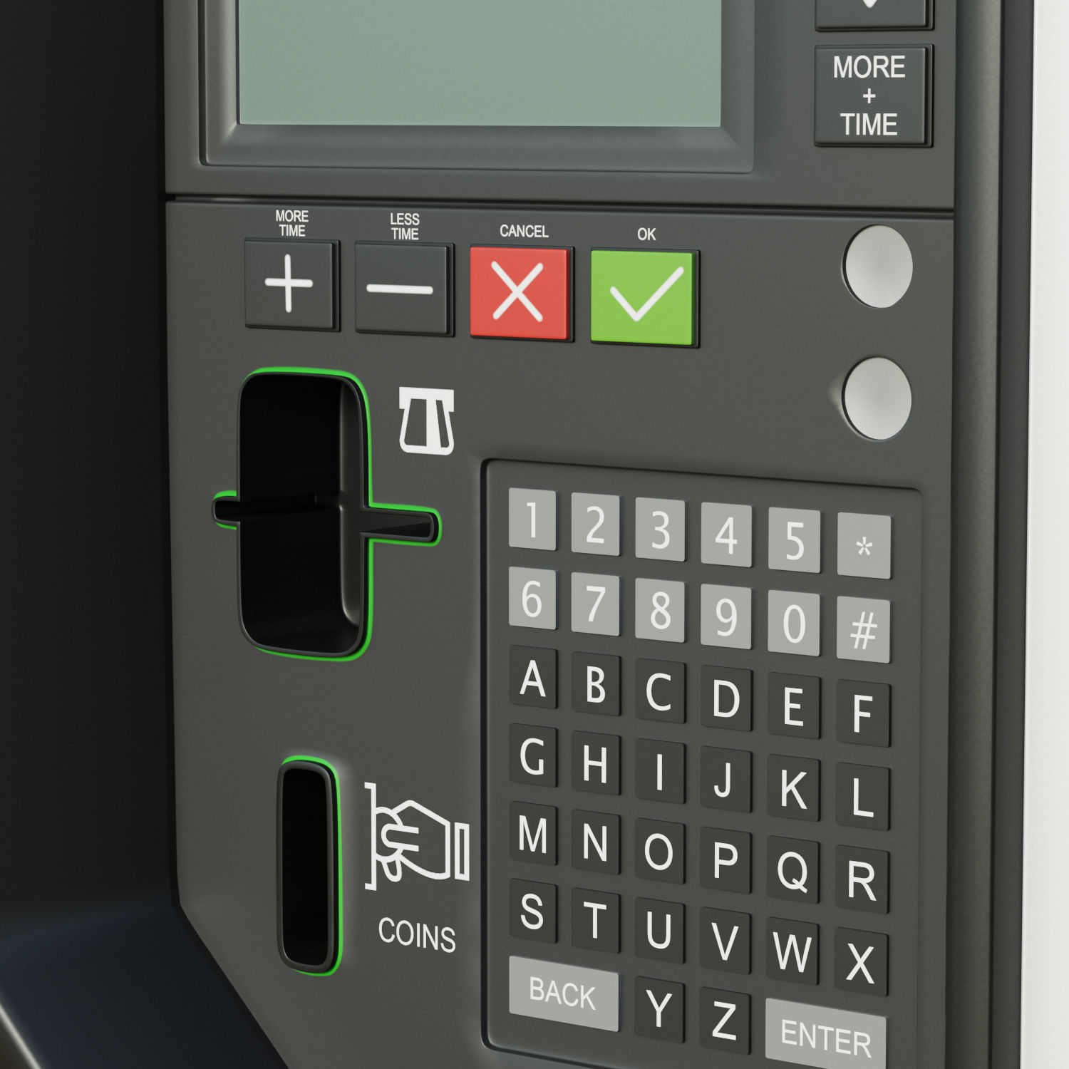 Sietle Parking Terminal Low-poly 3D model_10