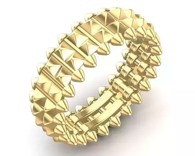 Clash Gold Ring                        
