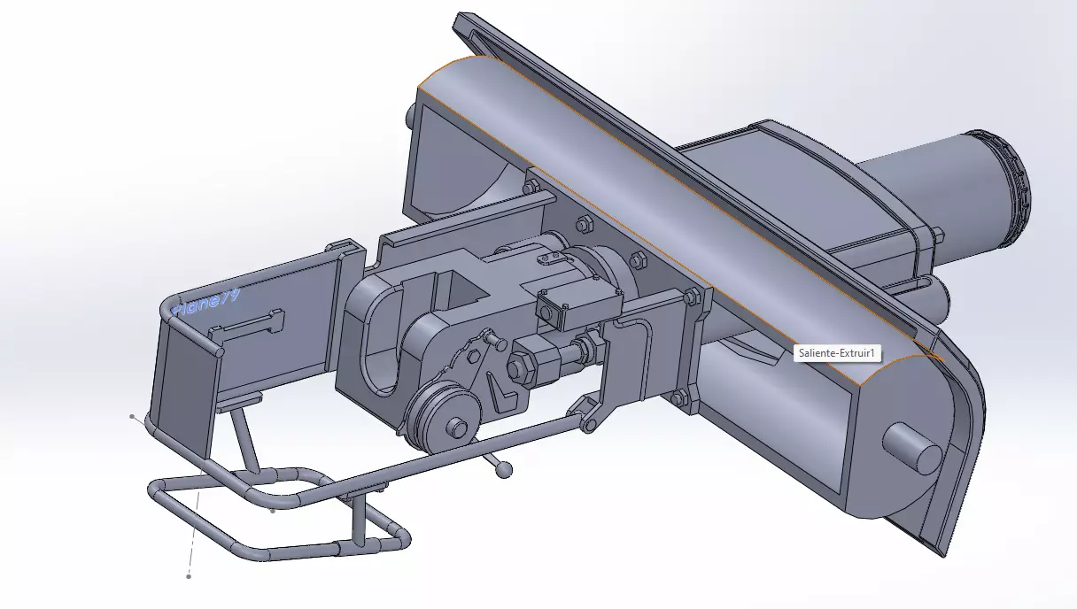 Panzer III   Gun and Mantlet  3D model_0