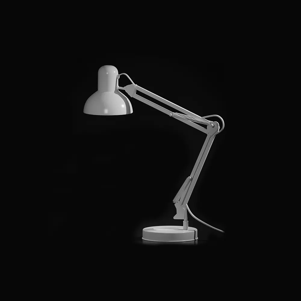 High-quality Study  Table Lamp 3D model_0