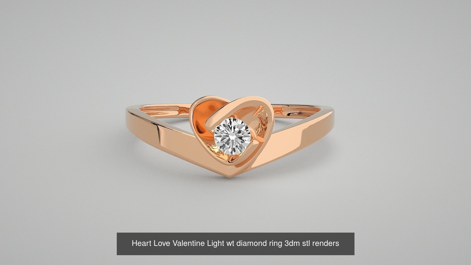 11 Unique Solitaire diamond ring 3dm stl renders details 3D Model Collection_10