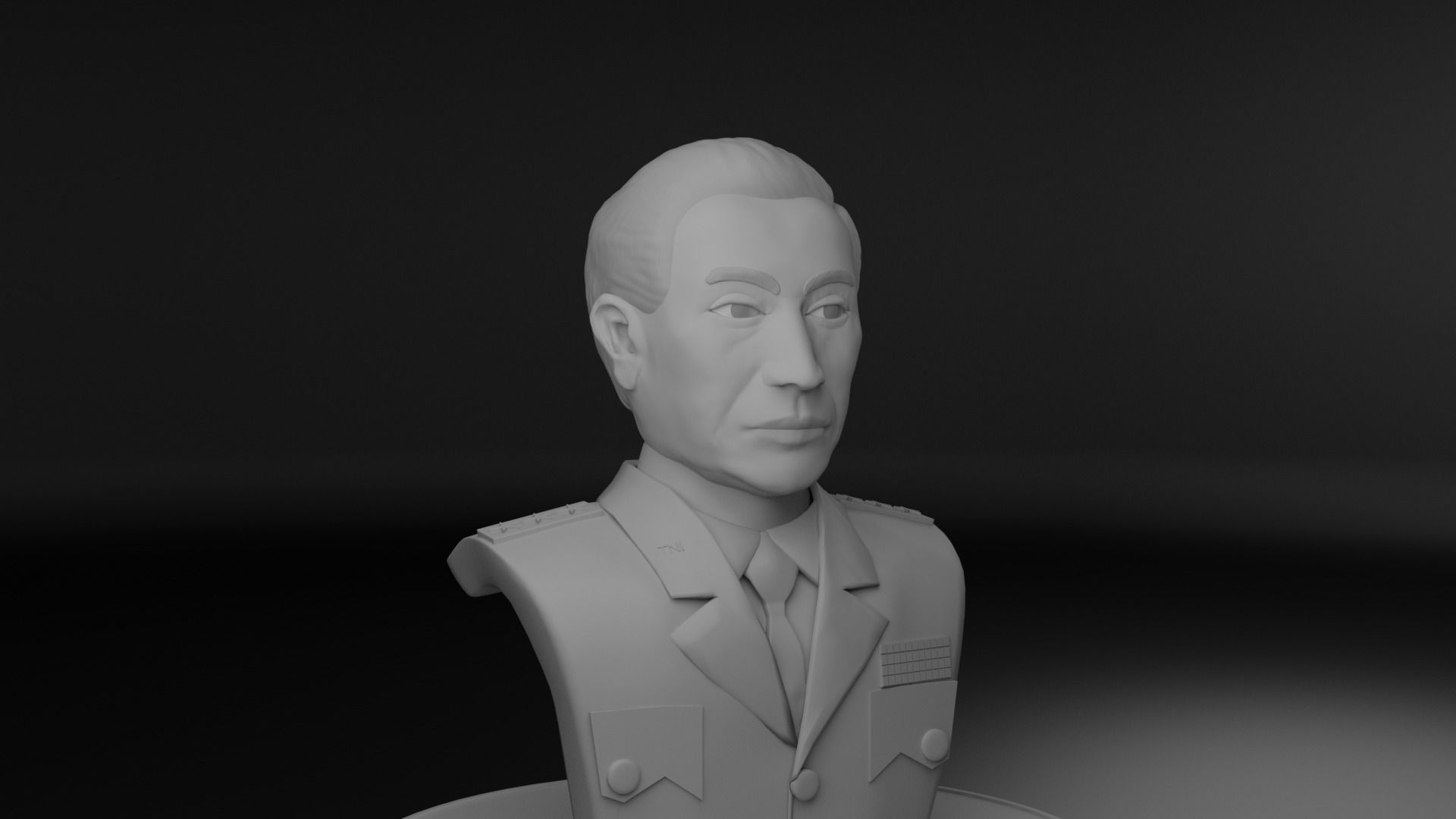 General Ahmad Yani 3D model_10