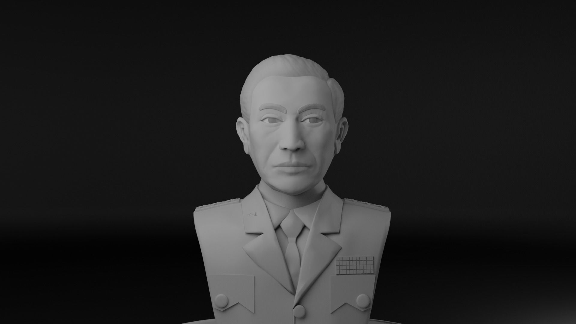 General Ahmad Yani 3D model_9