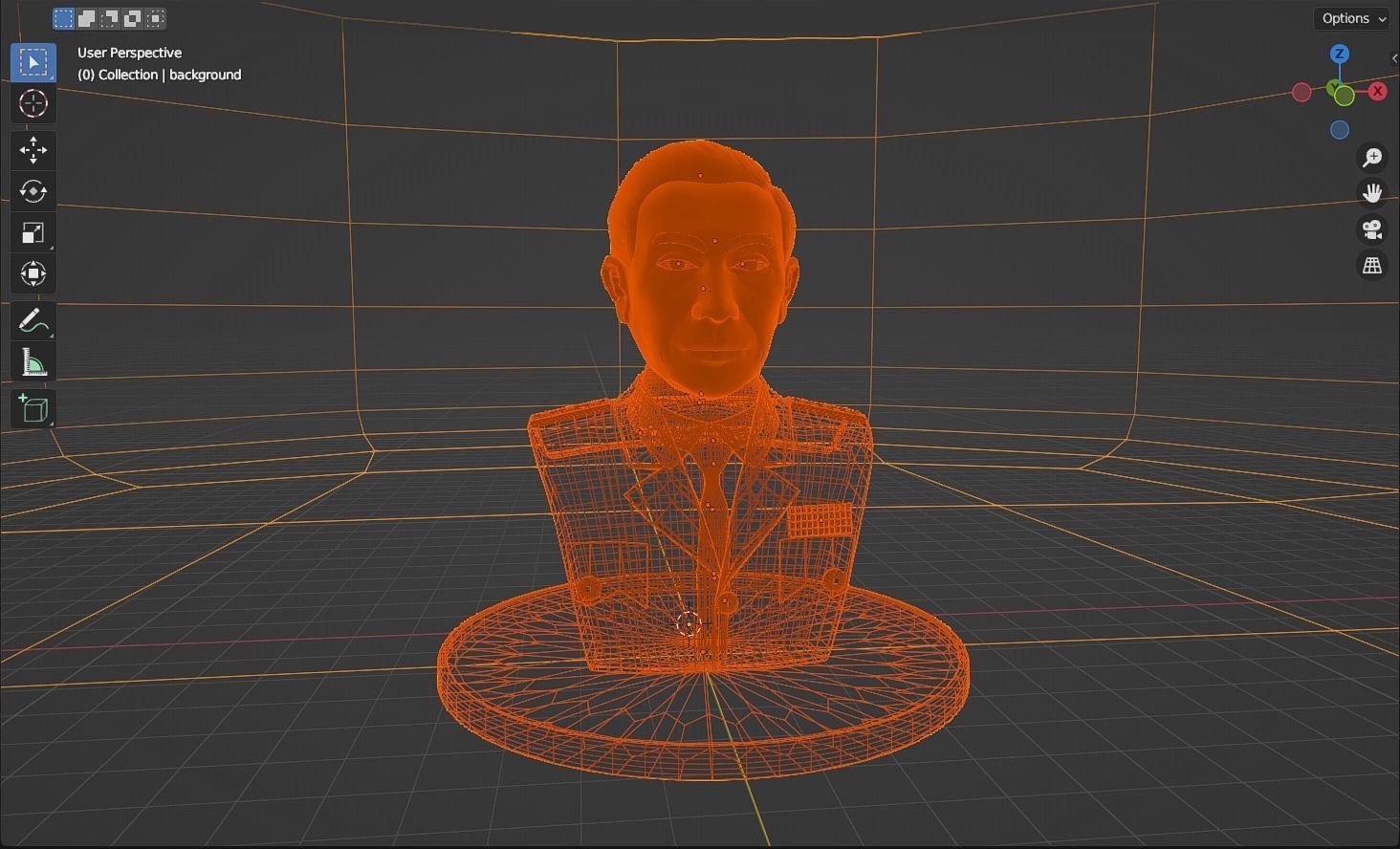 General Ahmad Yani 3D model_13