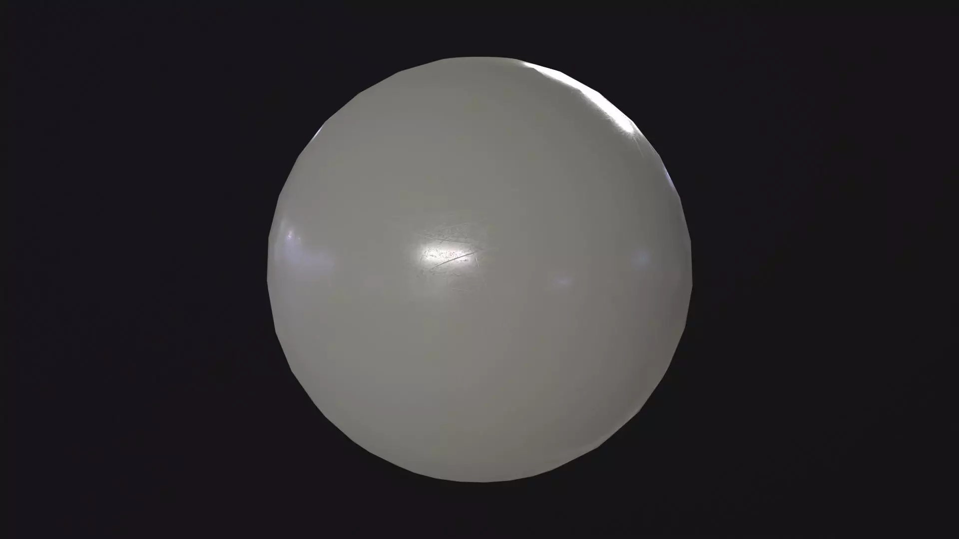 Pool Ball Low-poly 3D model