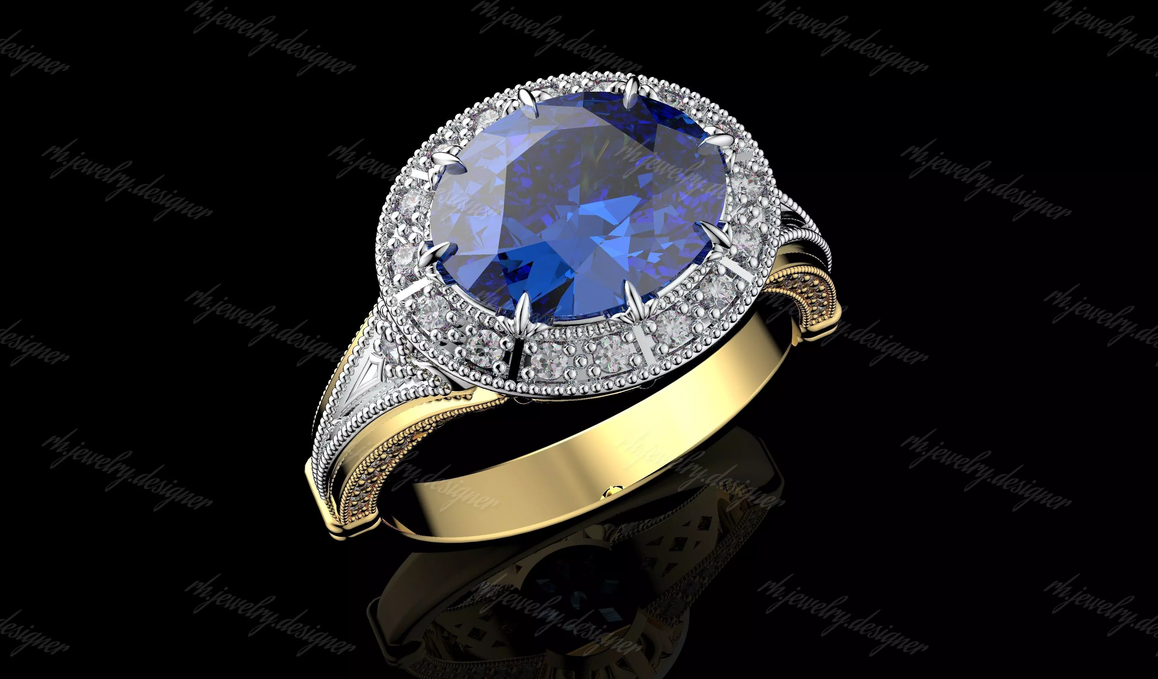 Gold N1117 3D print model