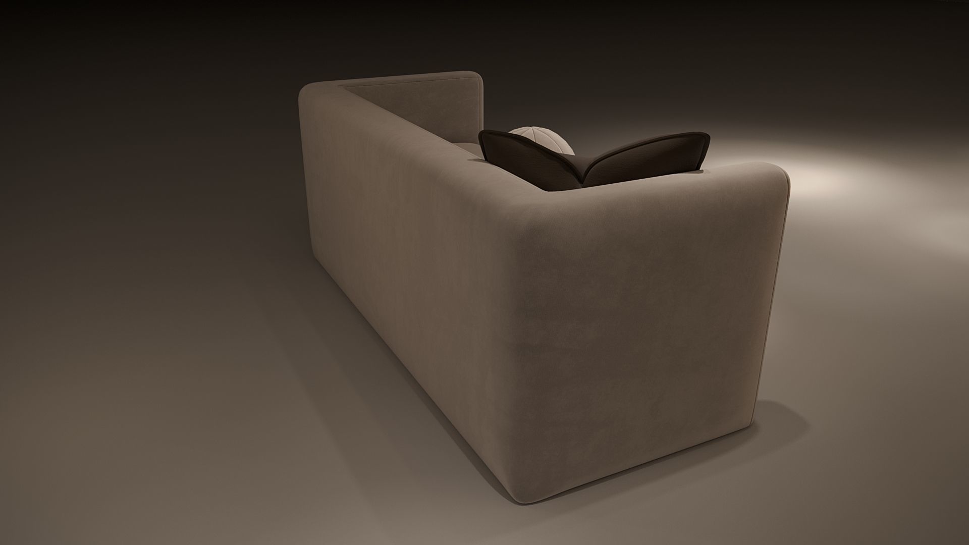 Sofa studio 3D model_4