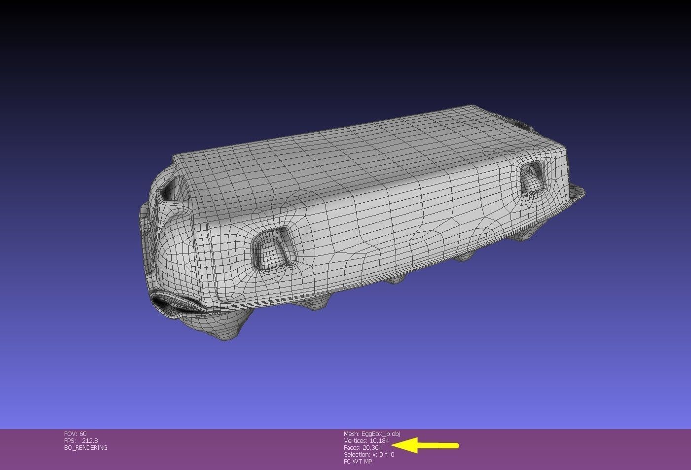 Egg carton - PBR - Low-poly 3D model_10