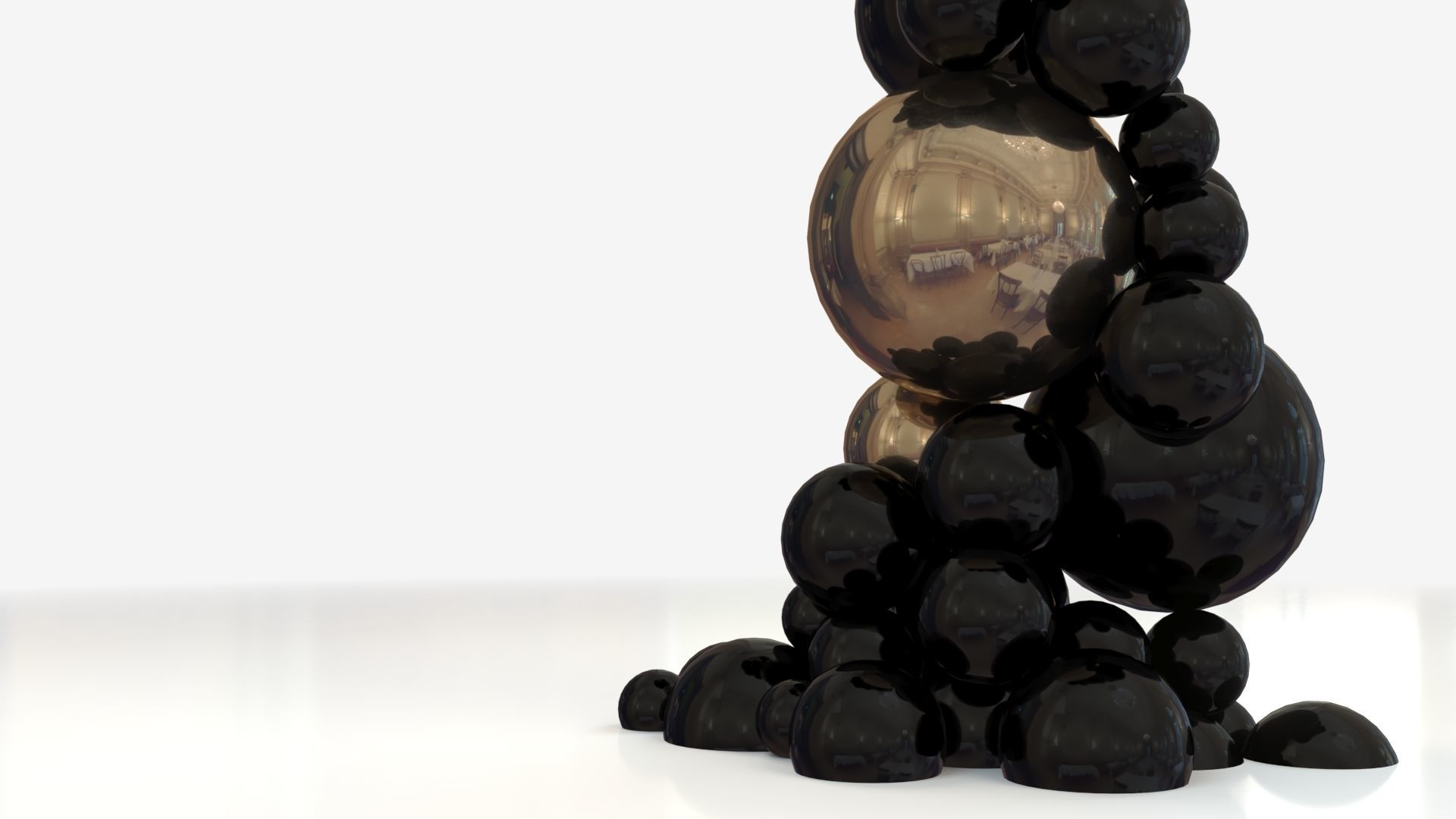 Newton Free Standing - Boca Do Lobo Low-poly 3D model_7