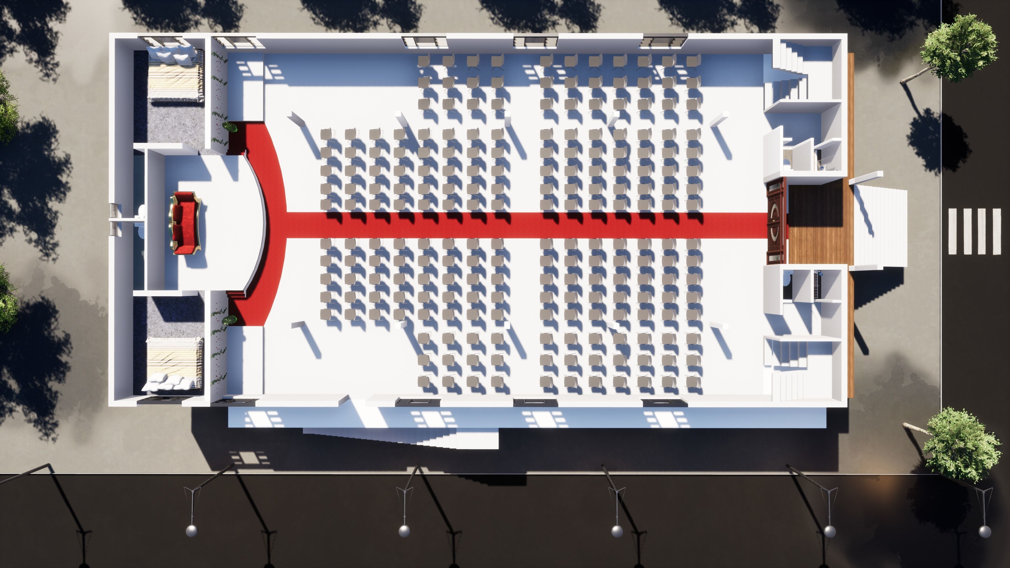 Marriage Hall 2 3D model_15