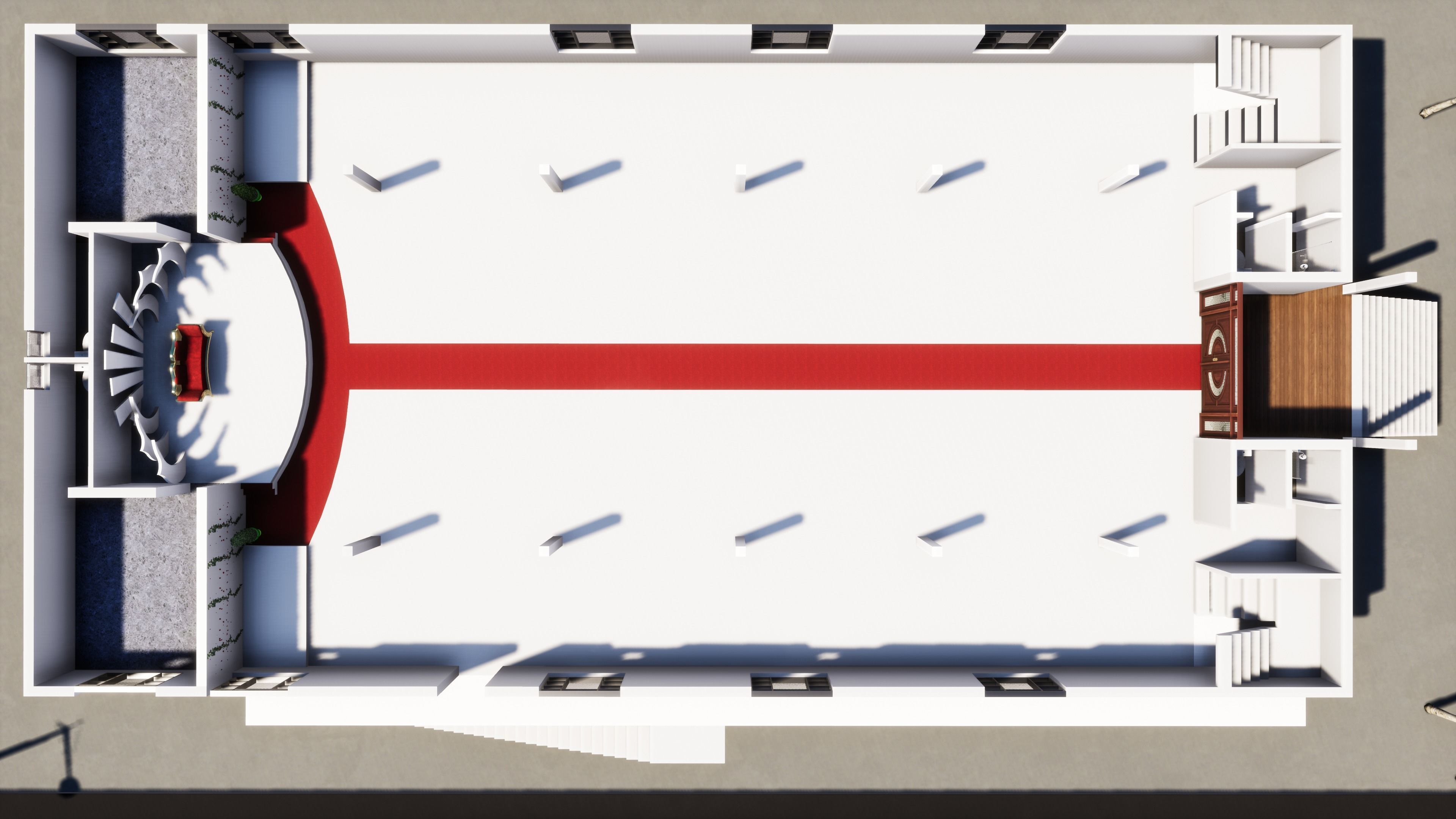 Marriage Hall 2 3D model_13