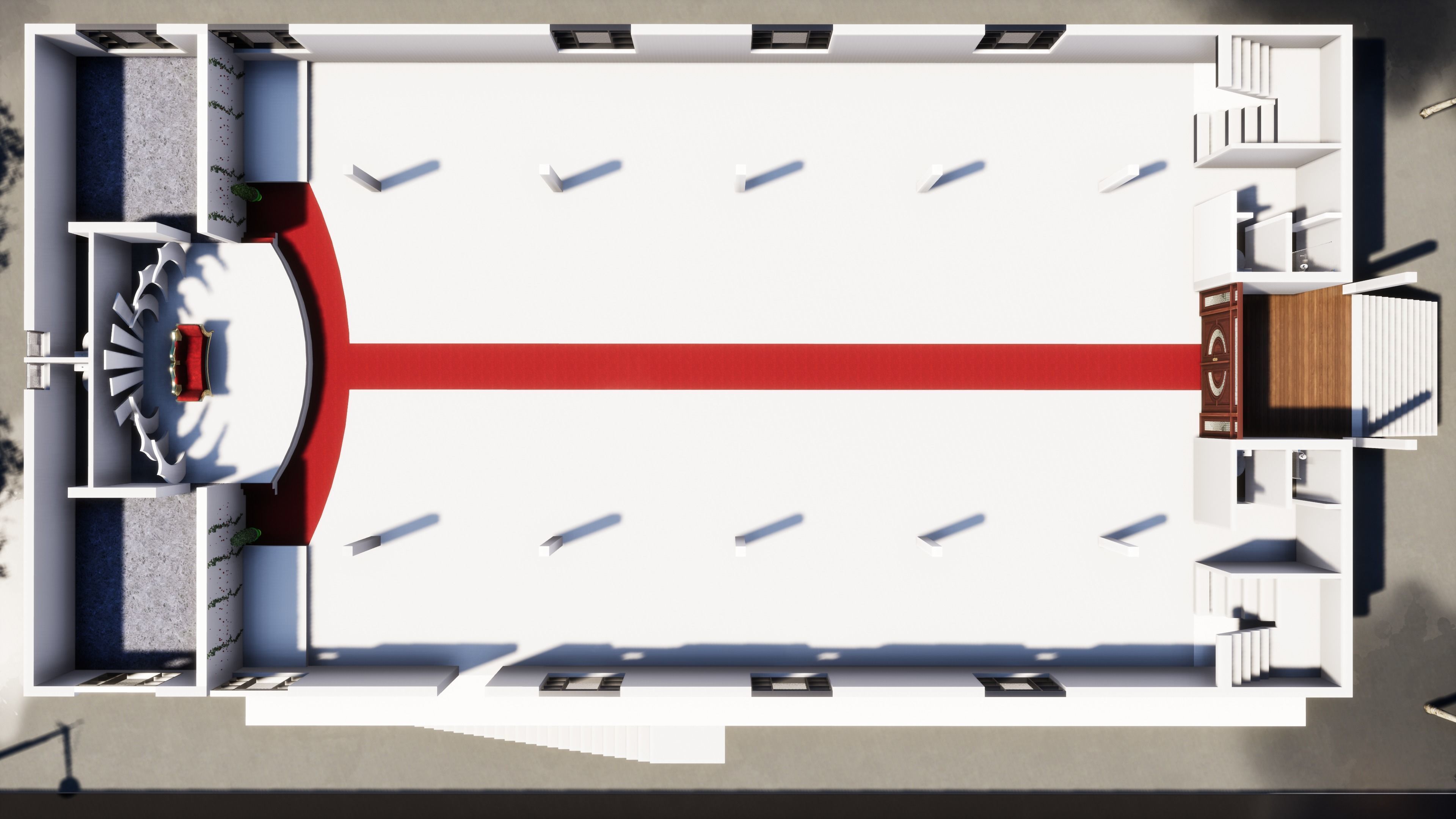 Marriage Hall 2 3D model_11