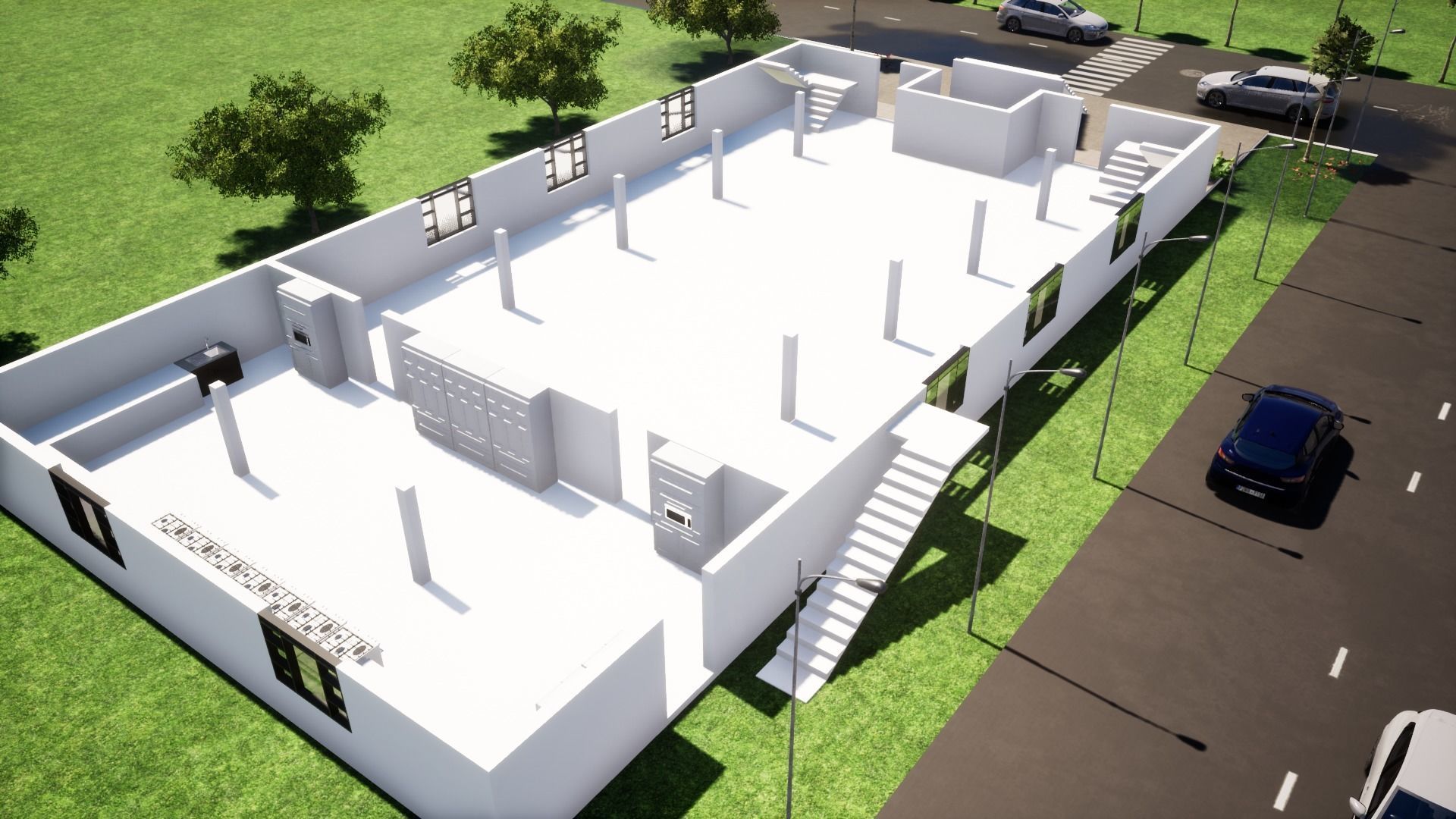 Marriage Hall 2 3D model_9