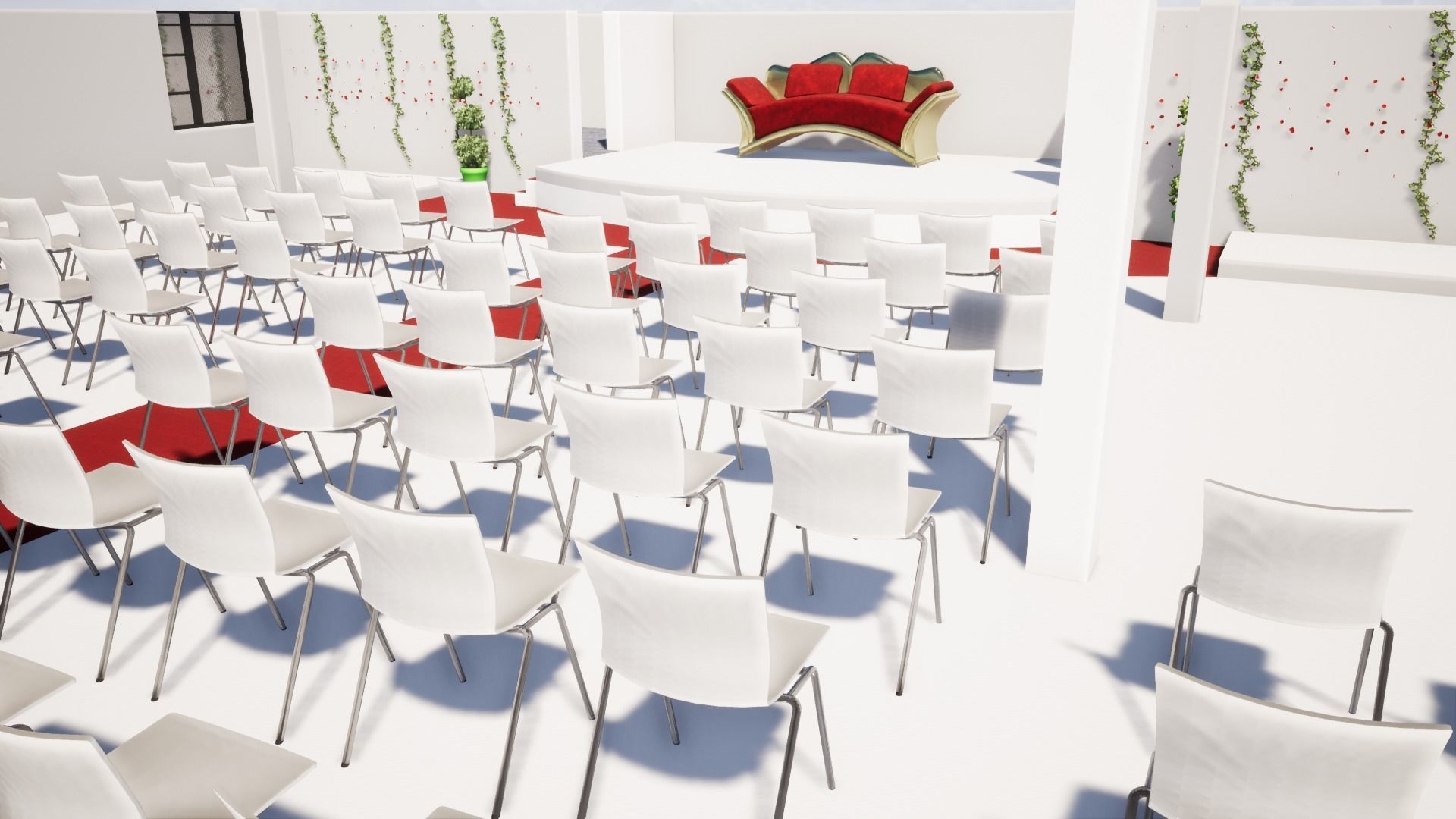 Marriage Hall 2 3D model_8
