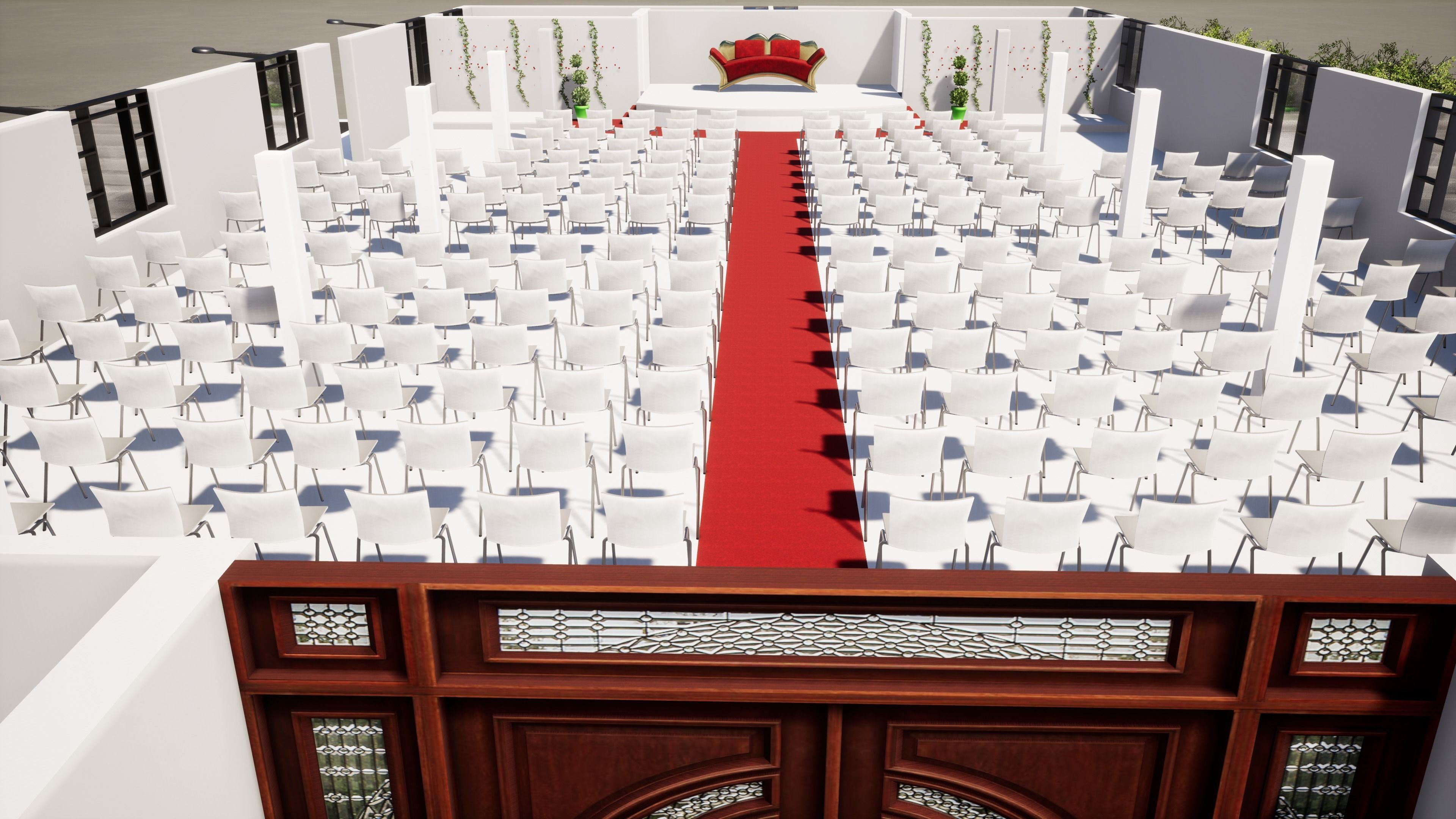 Marriage Hall 2 3D model_14