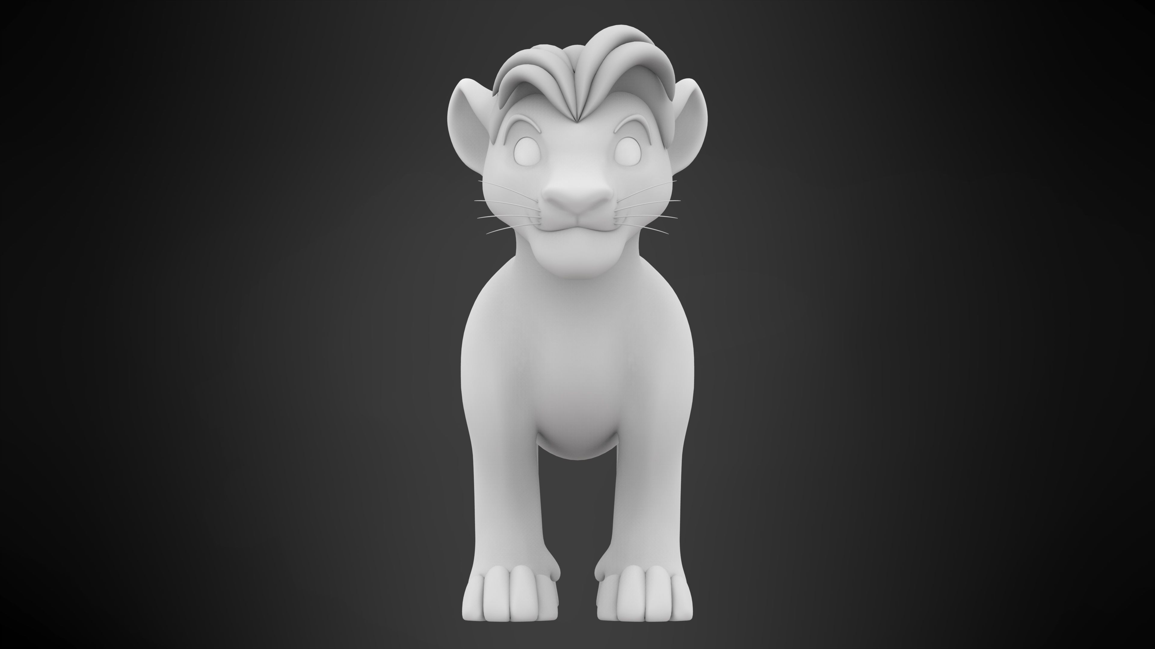 Mufasa Cub 3D model_6