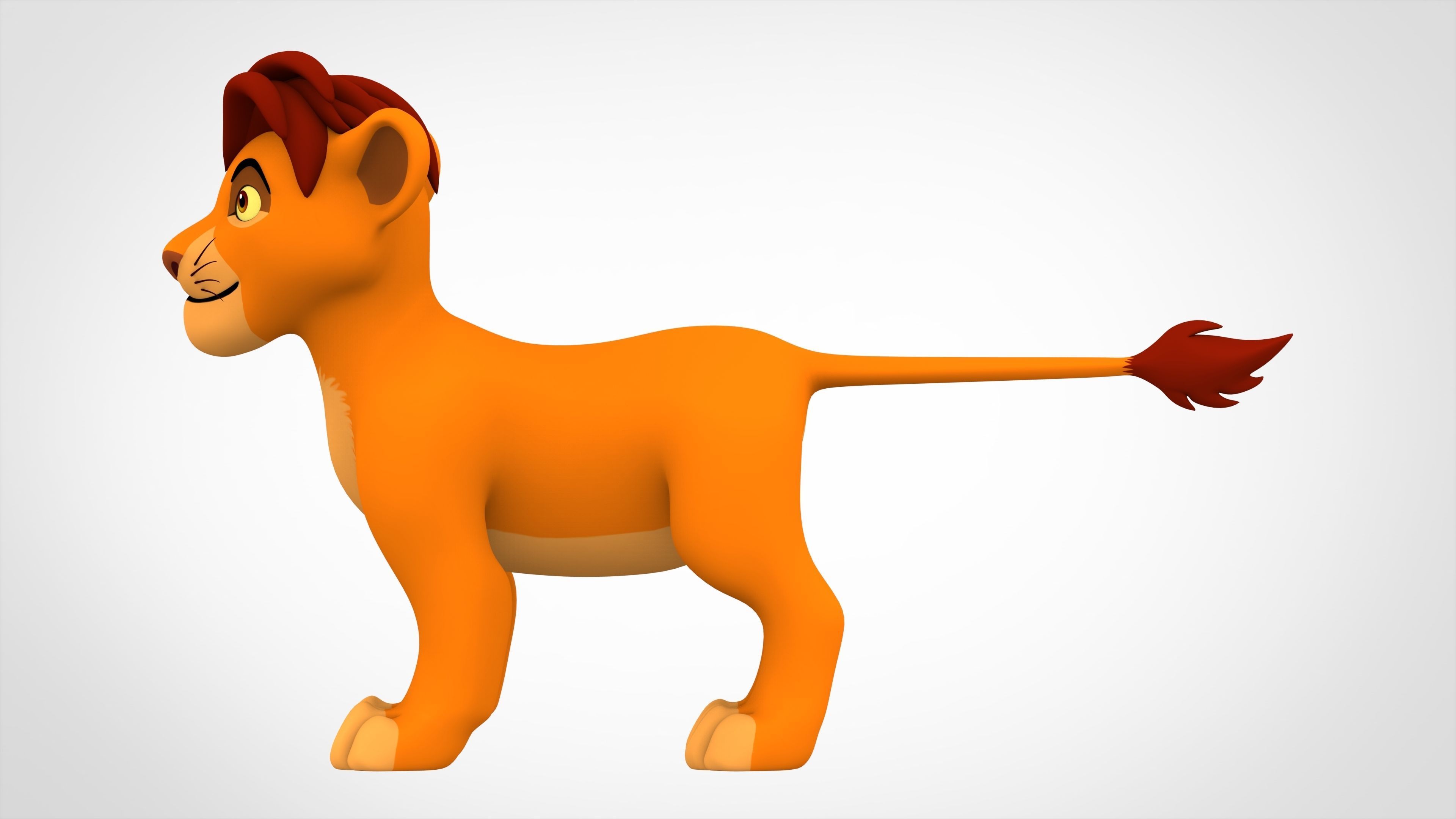 Mufasa Cub 3D model_2