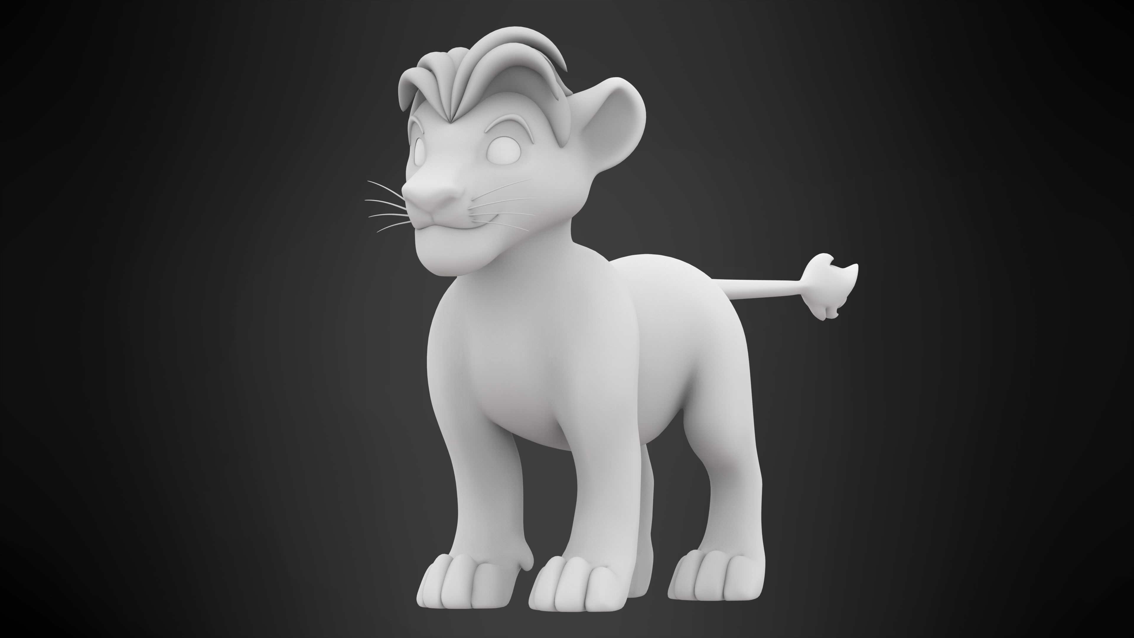 Mufasa Cub 3D model_5