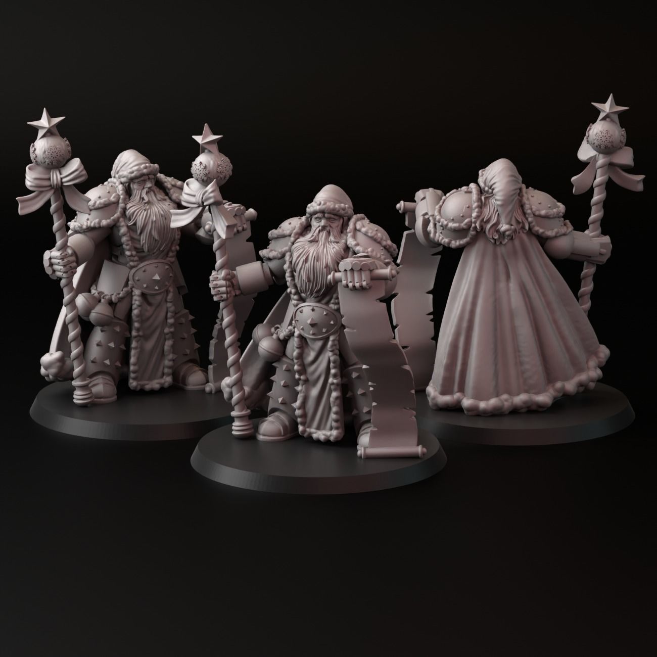 Space Christmas 3D print model_3