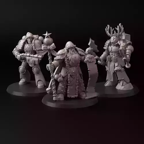 Space Christmas 3D print model