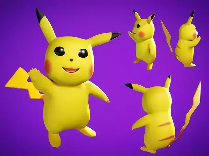 Pikachu Rigged