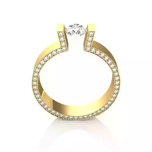 Solitaire Engagement Ring 