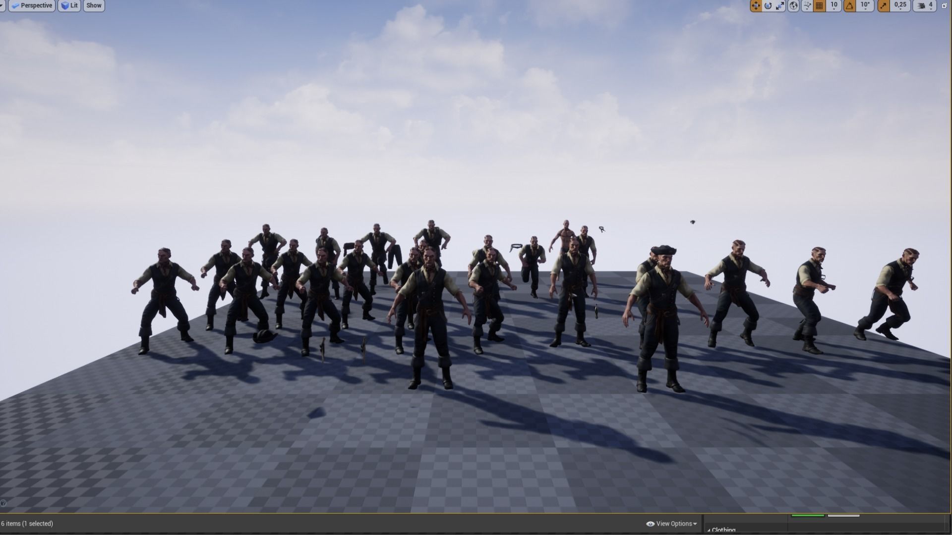 Pirate 9 Low-poly 3D model_17