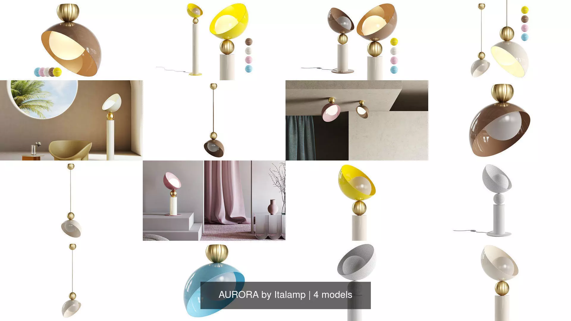 AURORA by Italamp 3D Model Collection_0