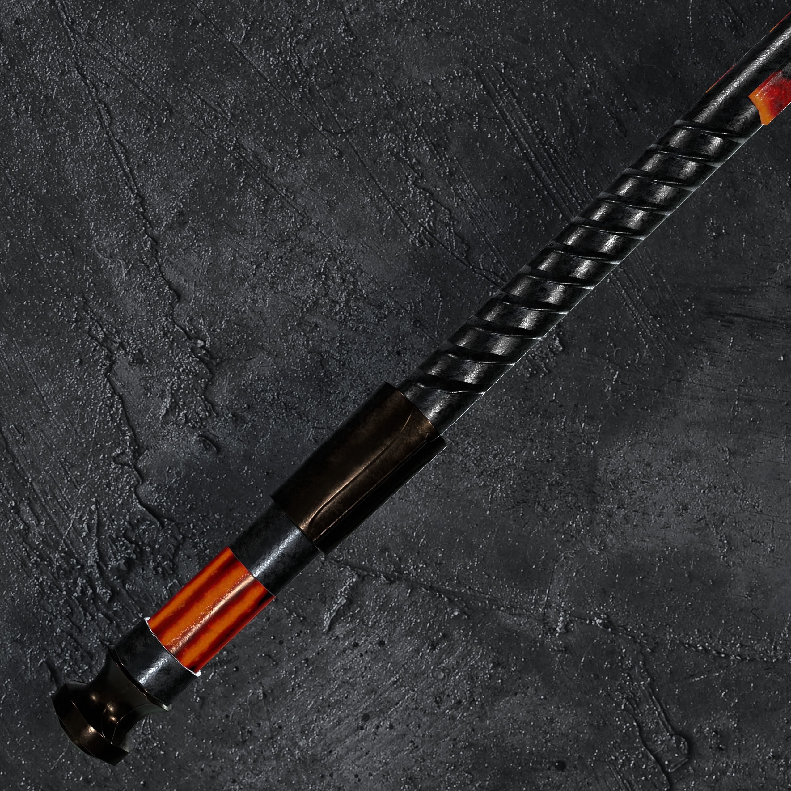 The Hammer of Hephaestus Low-poly 3D model_2