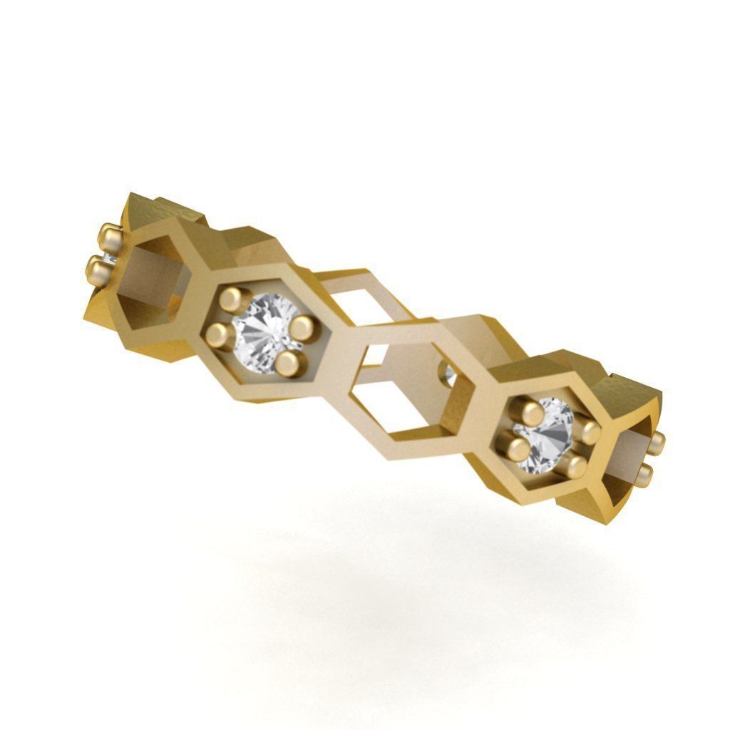 jewelry rings 3D print model_5