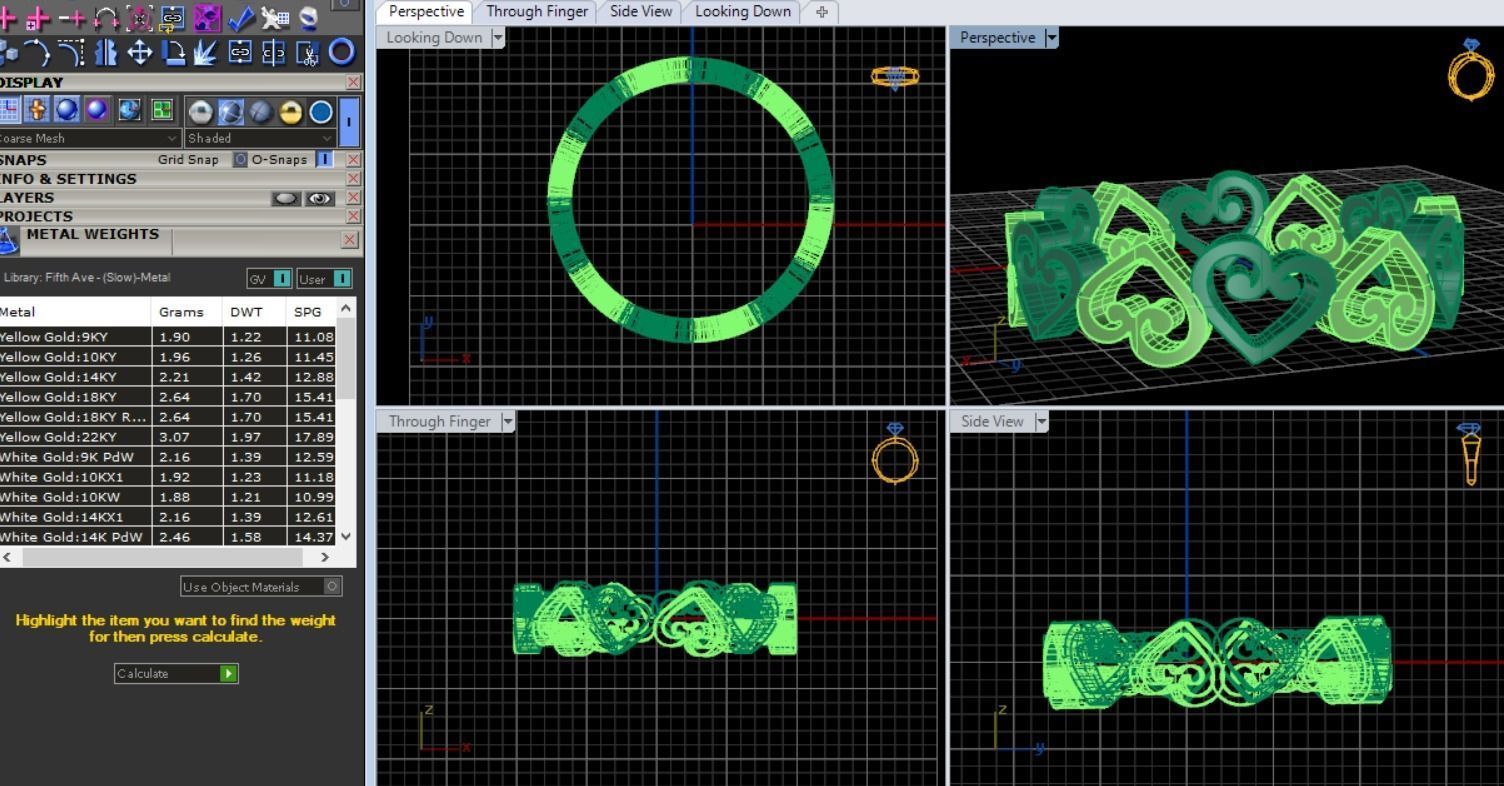 jewelry rings 3D print model_8