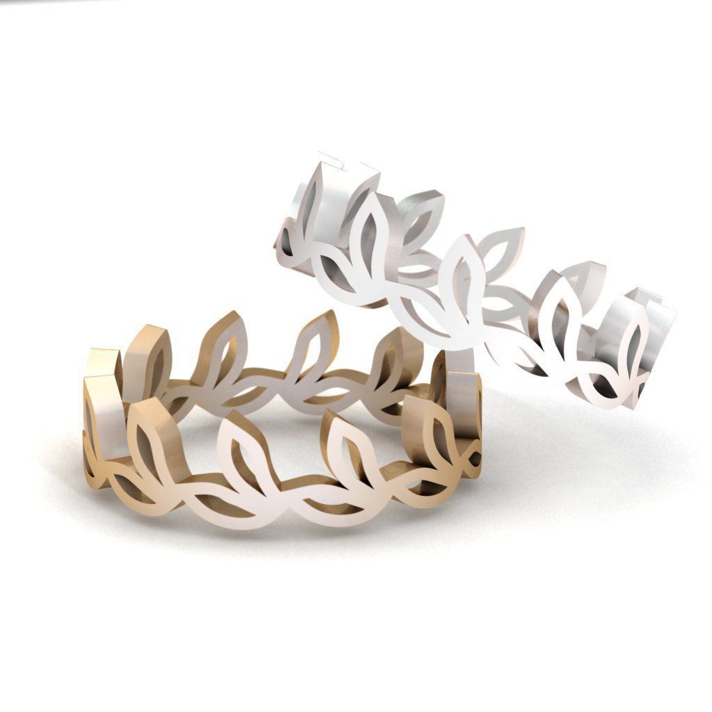 jewelry rings 3D print model_3