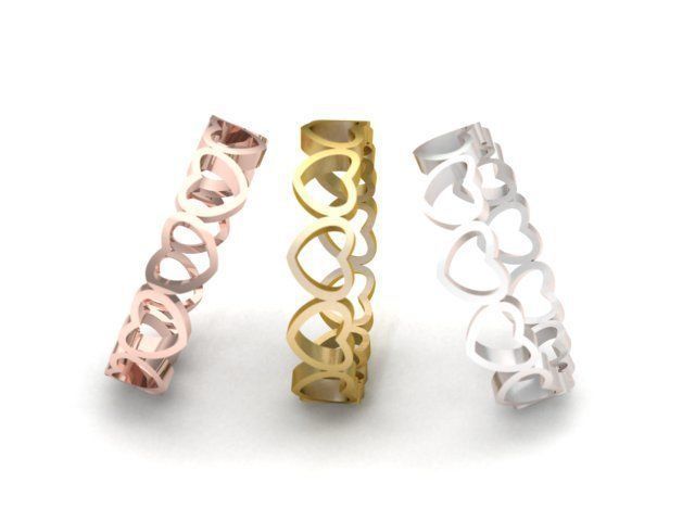 jewelry rings 3D print model_2