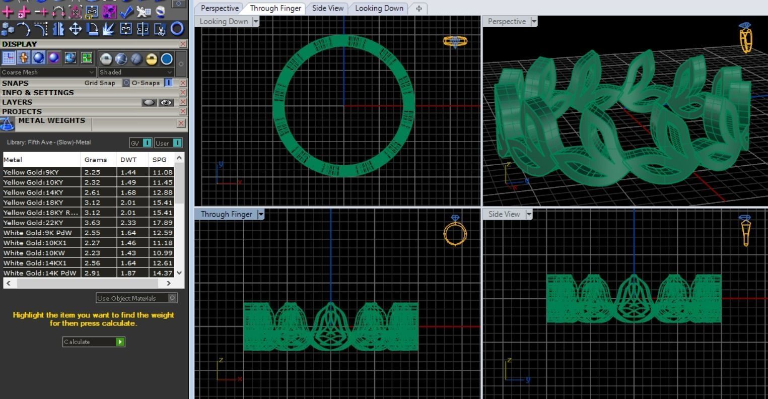 jewelry rings 3D print model_12