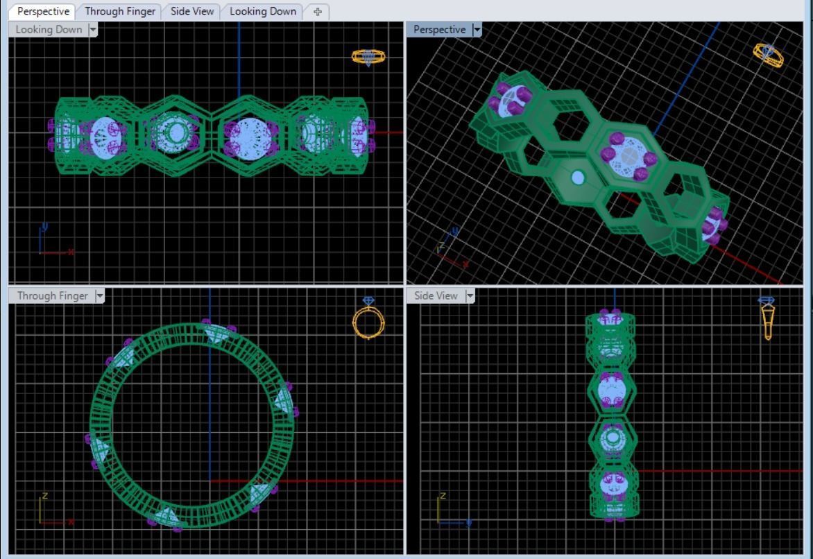 jewelry rings 3D print model_13