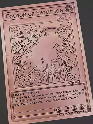 cocoon of evolution - yugioh  3D print model