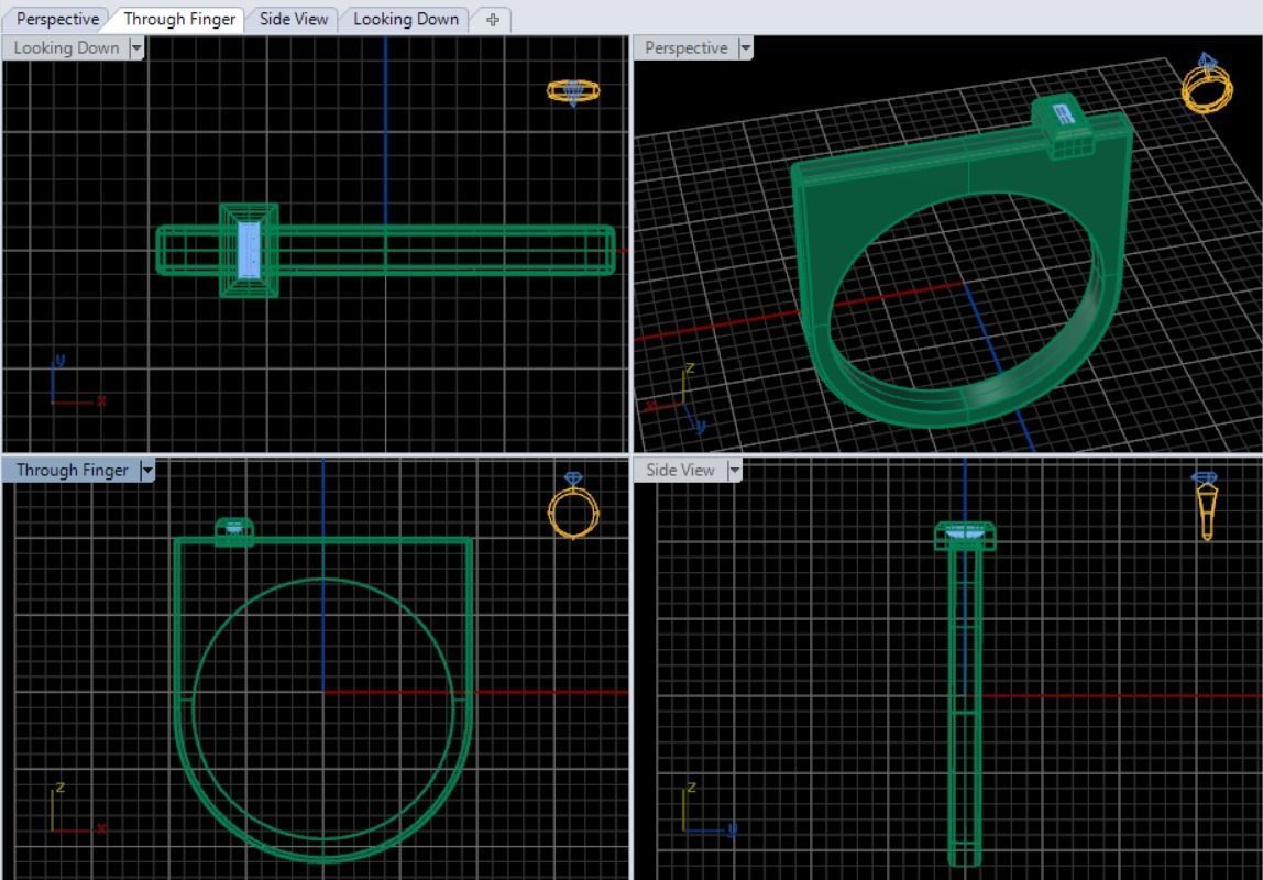 jewelry ring 3D print model_7