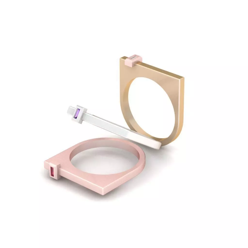 jewelry ring 3D print model_0