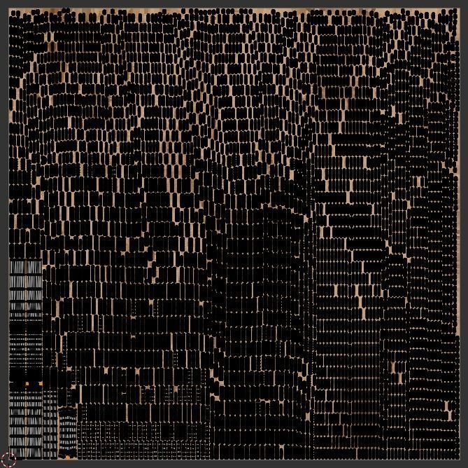 ORRESLATT IKEA armchair 3D model_12